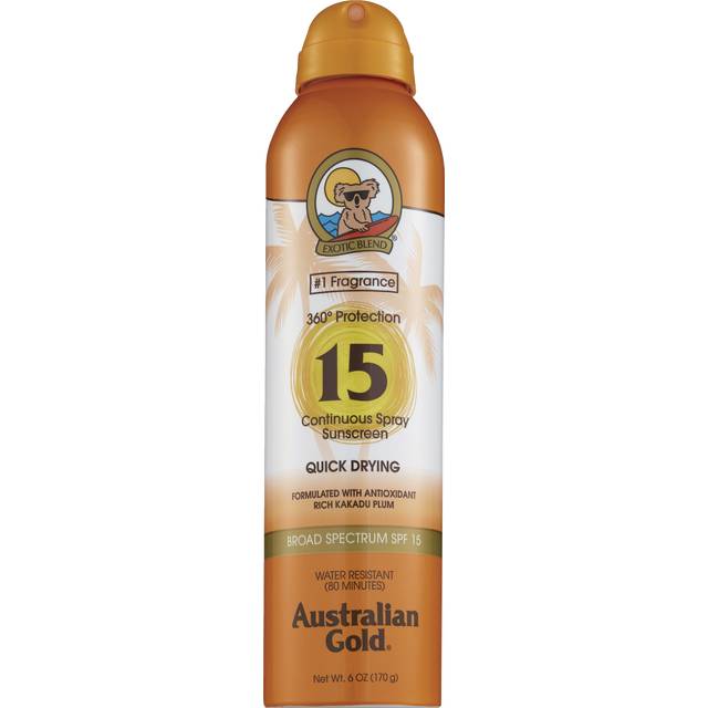 Australian Gold Continuous Spray Clear Spf15