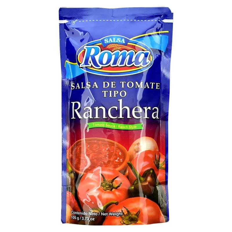 Roma salsa de tomate tipo ranchera (doypack 106 g)
