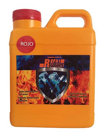 Qualco refrigerante rojo 1l