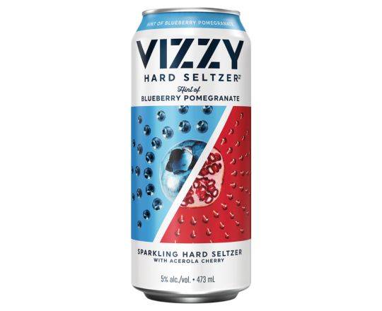 Vizzy Hard Seltzer Blueberry Pomegranate (473mL) (5% ABV)
