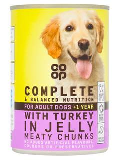 Co-op Meaty Chunks in Jelly with Turkey +1 Year 400g
