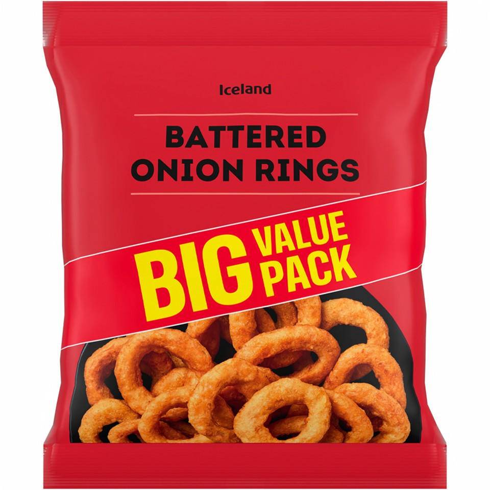 Iceland Battered Onion Rings (750g)