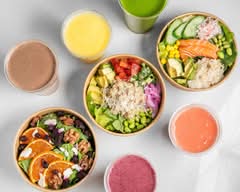 Holo Salad and Smoothie