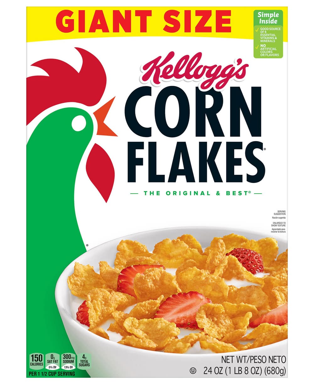 Kellogg's Corn Flakes Cereal (24 oz)
