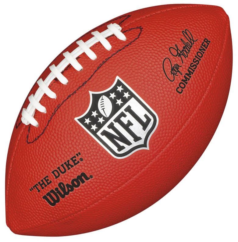 Wilson NFL Mini Replica Football (Red)