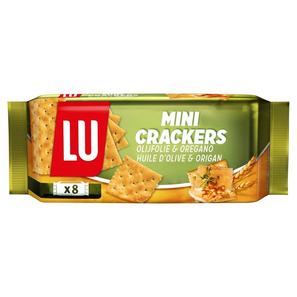 LU Mini Crackers Olijfolie & Oregano 250 g