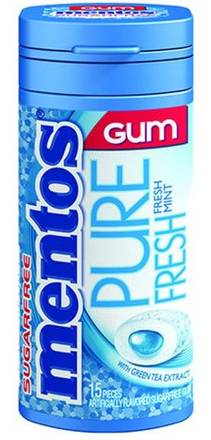 Mentos Pure Fresh Chewing Gum Fresh Mint - Pure Breath 30g