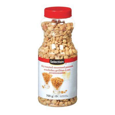 Selection Dry Roasted Seasoned Peanuts (700 g)