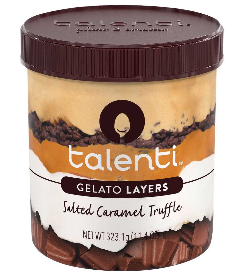 Talenti Gelato Layers, Salted Caramel Truffle (11.4 oz)