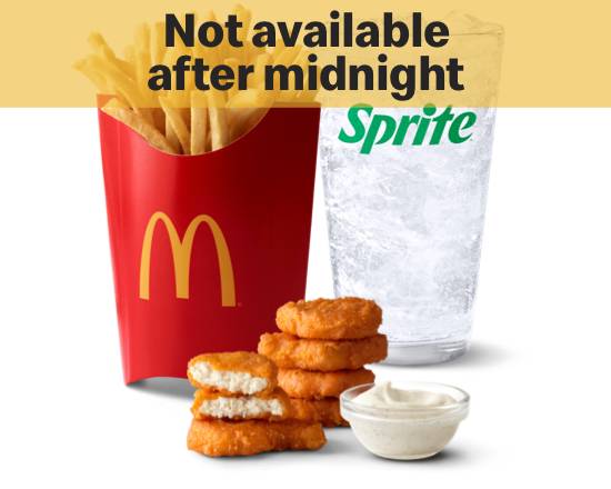 6 pc. Spicy Chicken McNuggets® Large Meal