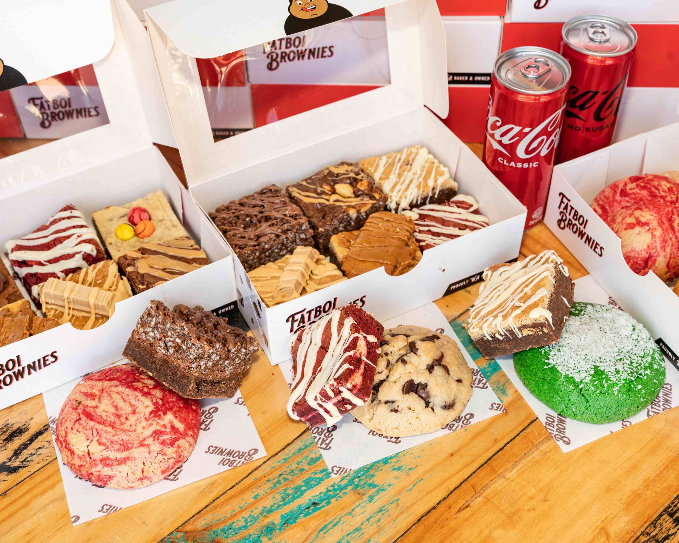 Fatboi Brownies Restaurant Menu Takeout in Perth Delivery Menu