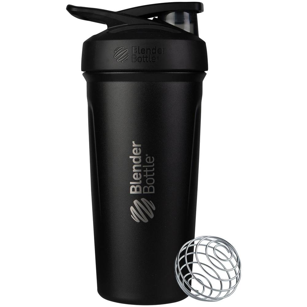 Blender Bottle Strada Insulated Stainless Steel Water Bottle (black)