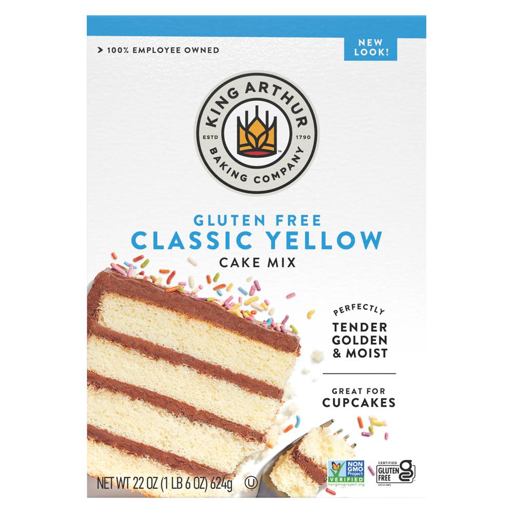 King Arthur Baking Gluten Free Classic Yellow Cake Mix