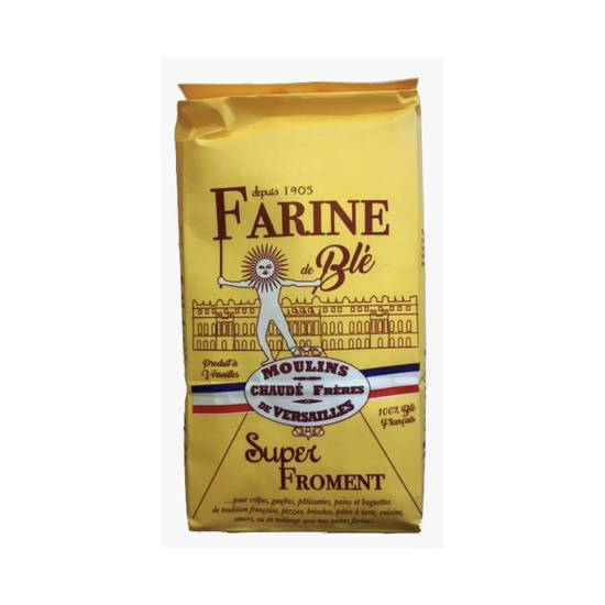 Farine de blé T55 Moulins de Versailles 1kg