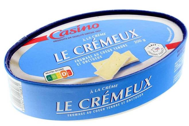 Le crémeux fromage Casino 200 g