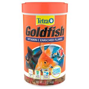 Tetra fin hojuelas pez dorado (62 g)