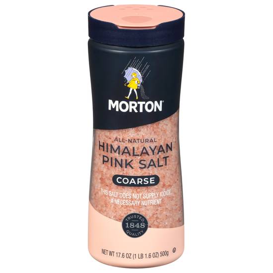 Morton Coarse All-Natural Himalayan Pink Salt