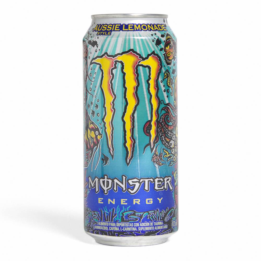 Monster bebida energética aussie lemonade (lata 473 ml)