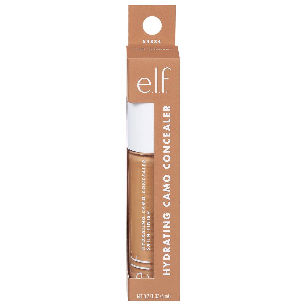 e.l.f. Tan Walnut Satin Finish Hydrating Camo Concealer (0.2 fl oz)