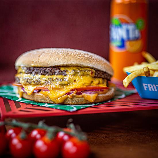 Menu Mega Double Bun 🐂🟨🍟🥤