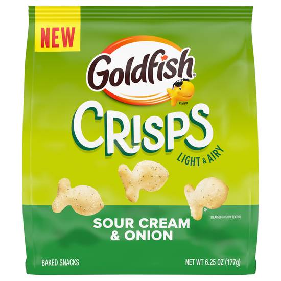 Goldfish Baked Snacks Crisps (sour cream-onion)
