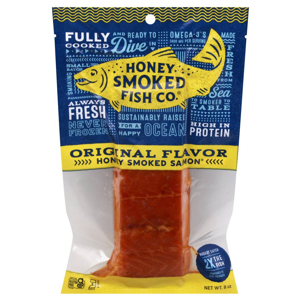 Honey Smoked Fish Co. Original Flavour Salmon (8 oz)