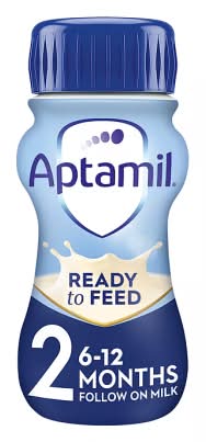 Aptamil 2 Follow on Baby Milk Formula 6-12 Months (200ml)
