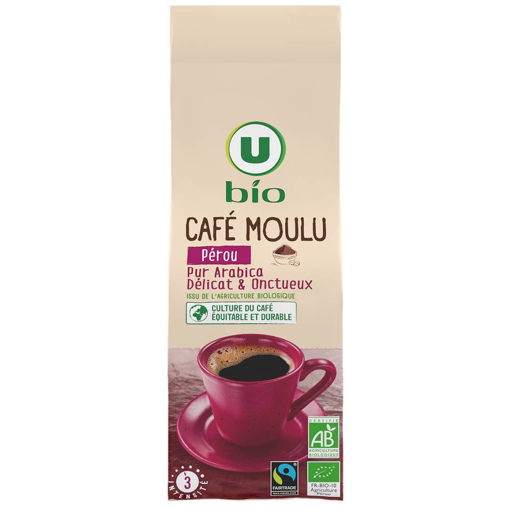 U - Café moulu du pérou max havelaar bio (250 g)