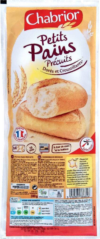 Petits pains précuits - chabrior - 300g