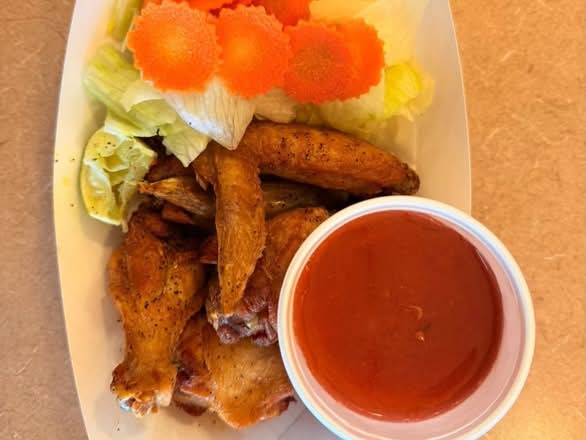 9. Lime N Pepper Wings (6 pcs)