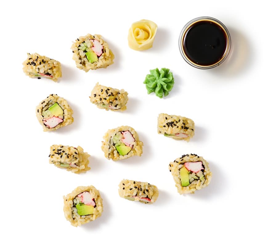 Brown Rice California Sushi Roll