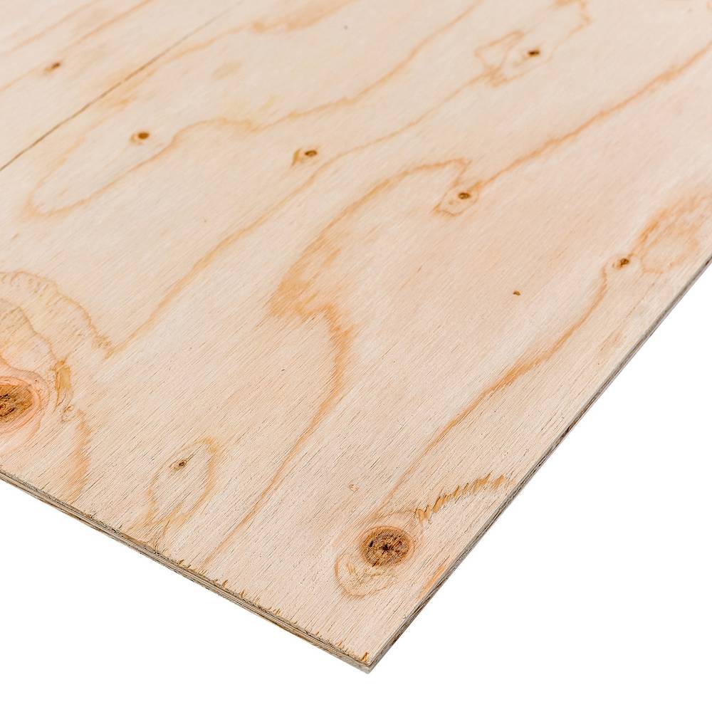 1/4-in x 2-ft x 4-ft Pine Sanded Plywood | 100235