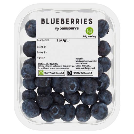 Sainsbury's Blueberries (150g)