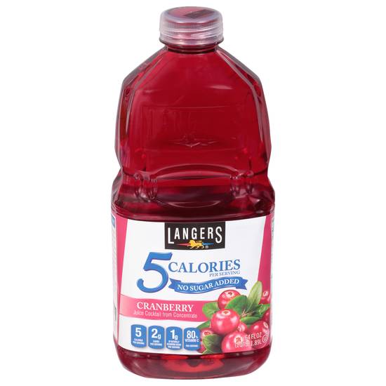 Langers No Sugar Added Cranberry Juice Cocktail (64 fl oz)