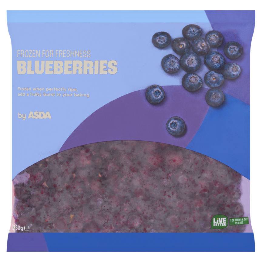 Asda Blueberries 350g