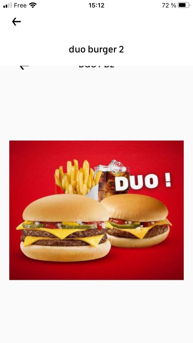 Duo 4 burger fish