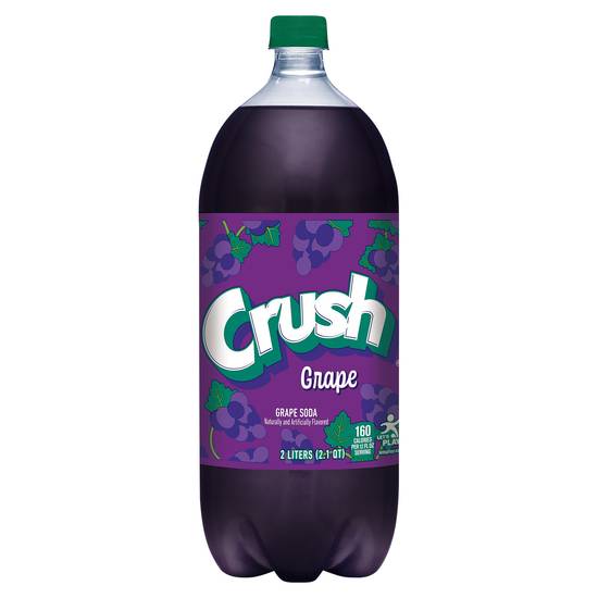 Crush Caffeine Free Grape Soda (2.1 qt)
