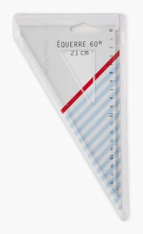 Monoprix - Maison equerre 60° incassable, 21cm