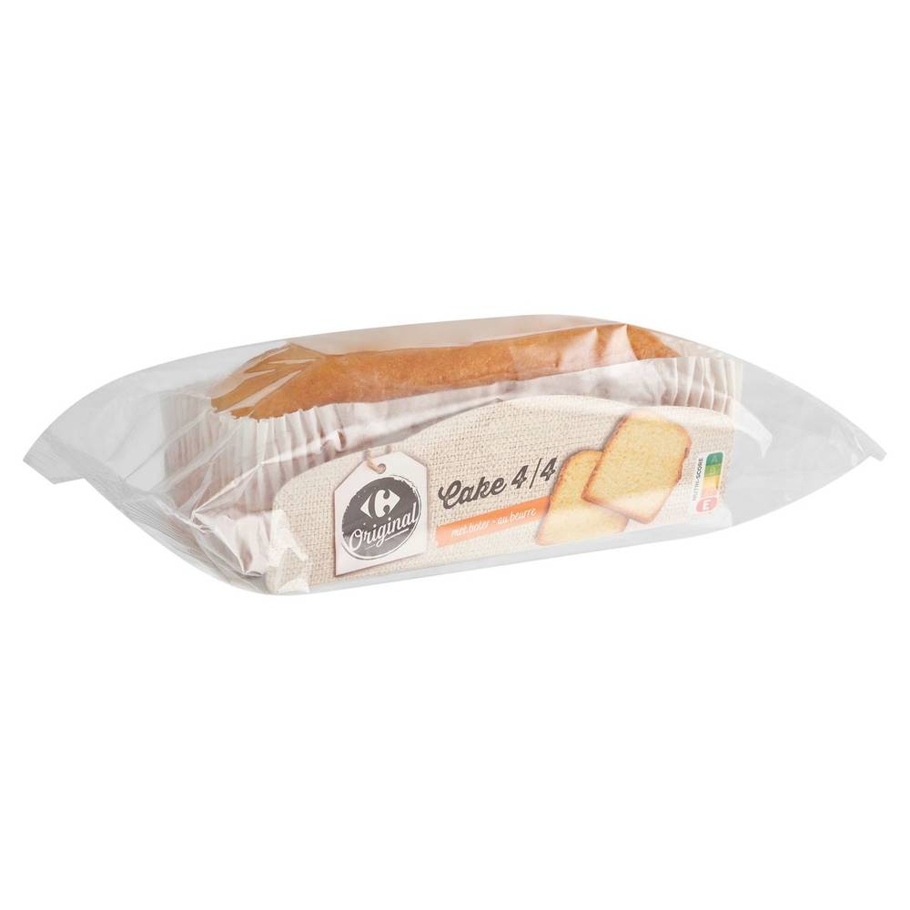 Carrefour Original Cake 4/4 au Beurre 250 g