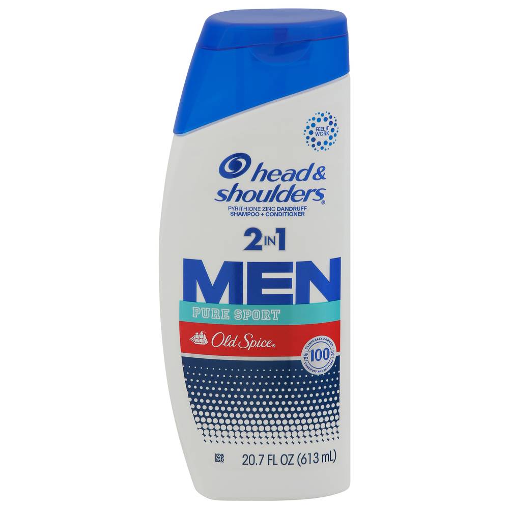 Head & Shoulders Old Spice 2 in 1 Anti-Dandruff Shampoo and Conditioner For Men (20.7 fl oz)