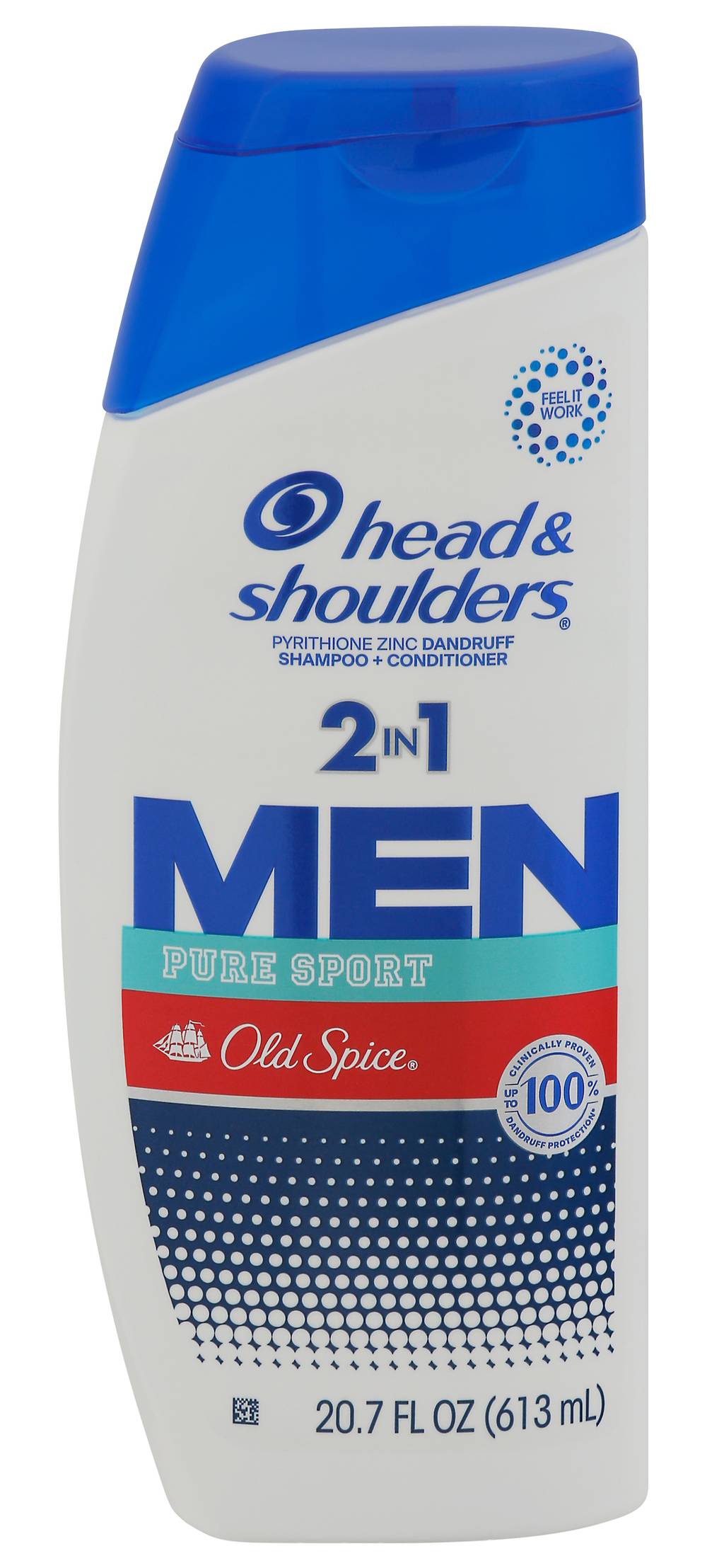 Head & Shoulders Old Spice 2 in 1 Anti-Dandruff Shampoo and Conditioner For Men (20.7 fl oz)