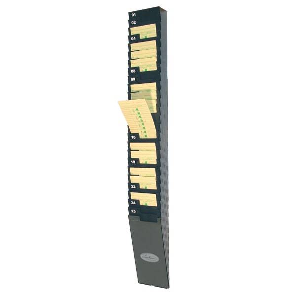 Lathem 25 Pockets Time Card Rack