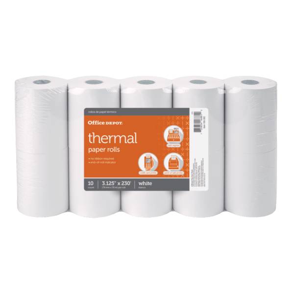 Office Depot Thermal Paper Rolls (10 ct)