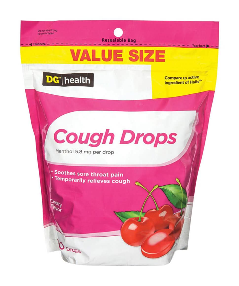 Dg Health Cough Drops - Cherry - 200 Ct