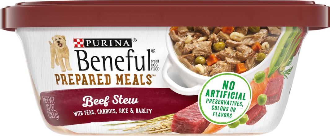 Purina Beneful Prepared Meals Beef Stew Dog Food