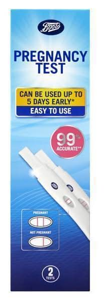 Boots 5 Day Early Pregnancy Tests (2 pack)