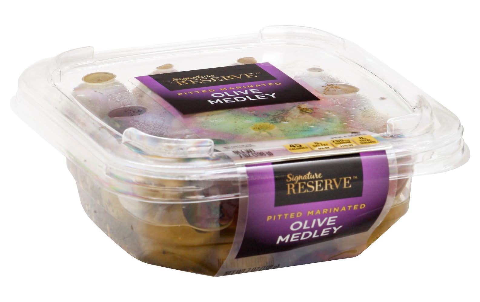 Signature Reserve Pitted Marinated Olive Medley (7 oz)