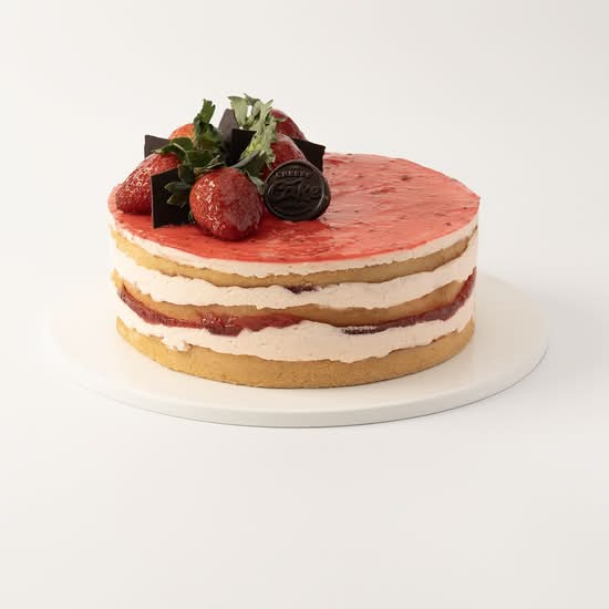 Strawberry Field Torte