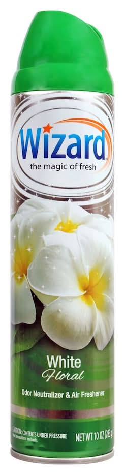 Wizard White Floral Air Freshener, 10-oz. Cans