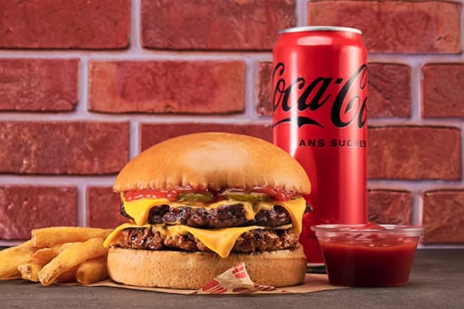 ❤ 🍔 🇫🇷 🧀 Menu Double Cheeseburger